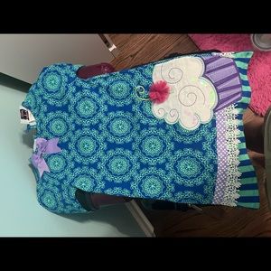 Counting Daisies Cupcake Birthday Dress